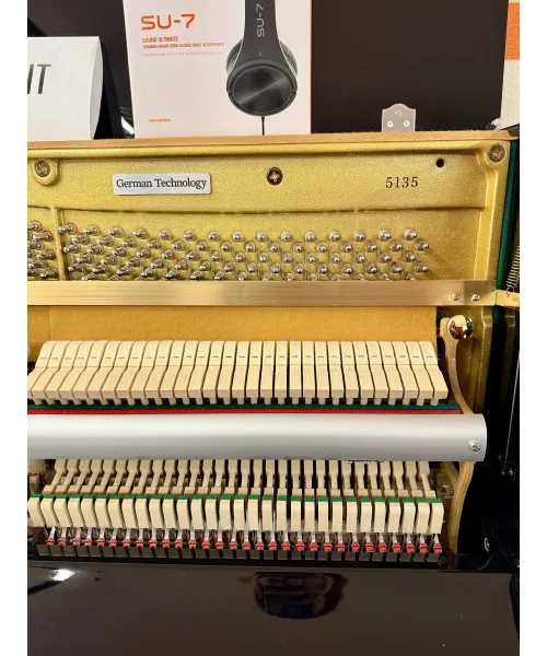 Vertical piano offberg mod. 122T Glossy Black + Silent