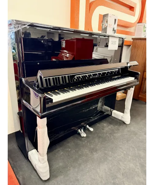 Pianoforte verticale offberg mod. 122t nero lucido + silent