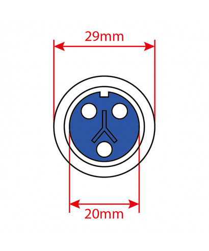 CAVO RETE SOUNDSATION CAB-IP65-POW SHUKO - IP65