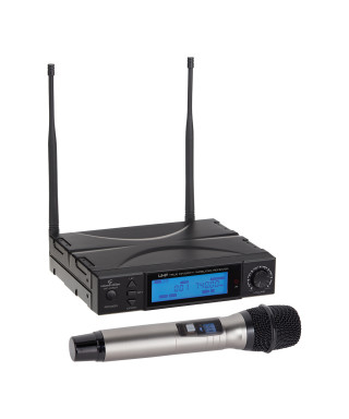 True Diversity UHF radiomicrophone SOUNDSATION Wf-U1300H 300 TX channels by hand 823-832mhz