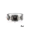 Pearl SD 1 OMM Rullante in Ottone Black/Chrome | Piazzo Strumenti