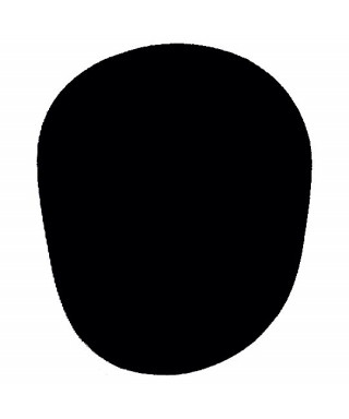 Windproof black mic spherical w-40-B Black