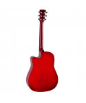 Chitarra acustica soundsation yosemite-dnce-rds