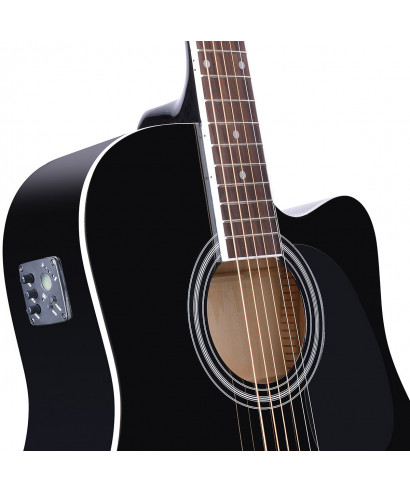 Chitarra acustica soundsation yellowstone-dnce-bk