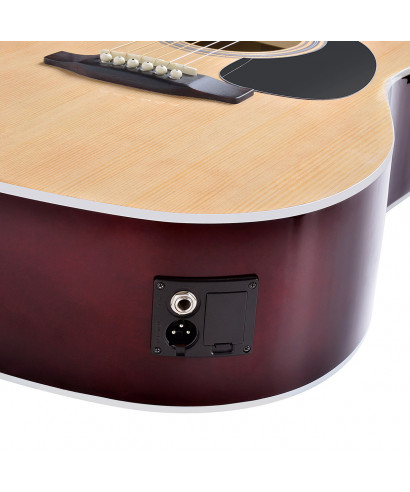 Soundsation Yellowstone acoustic guitar-dnce-bk