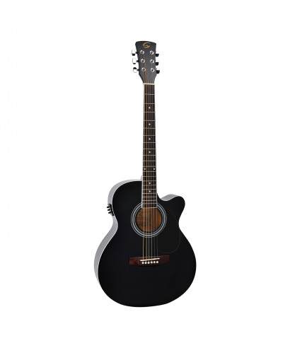 Soundsation Yellowstone acoustic guitar-mjce-bk