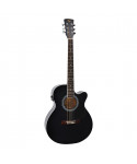 Soundsation Yellowstone acoustic guitar-mjce-bk