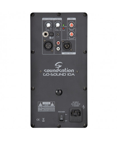 Soundsation Go active 2-way speaker-Sound 10a 450W