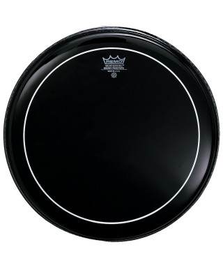 Leather Remo Ebony Pinstripe ES-0612-PS 12 "