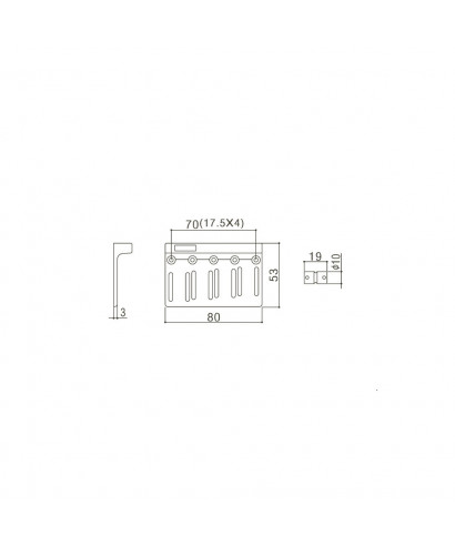 Gotoh 201B-4-C - Ponte per Basso Elettrico | Piazzo