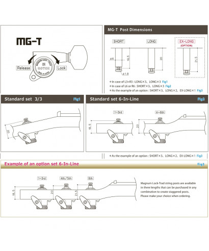 Mechanics guitar GOTOH Sg381mg-T 07 C L6