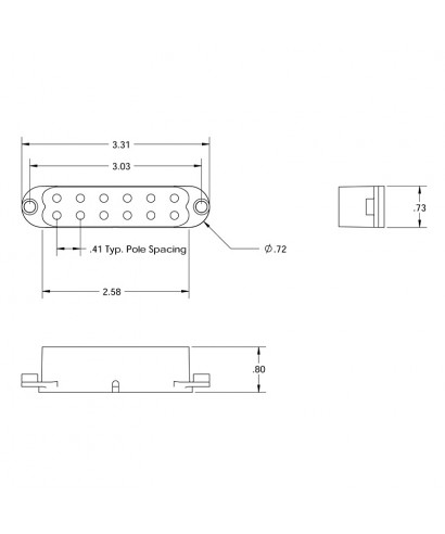 Pickup SEYMOUR DUNCAN Sjbj-1N JB Jr. For Strat WH
