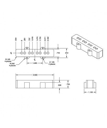 Pickup SEYMOUR DUNCAN STK-T1N VNTG Stack Rhy Tele