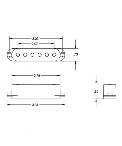 PICKUP SEYMOUR DUNCAN STK-S4b Stack Plus Strat WH