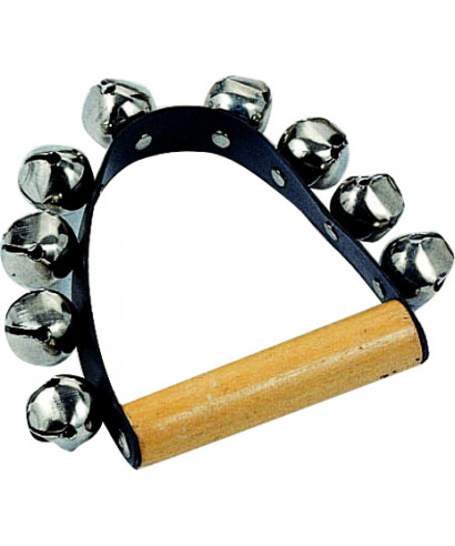 Peace Handle at 9 wooden rattles RH-31 