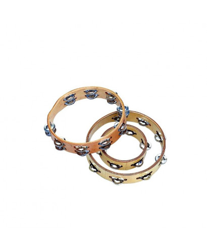 Peace Tambourine with maple raw plates RH-1-1210 30cm 