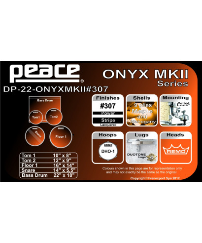 Peace batteria dp-22onyx-mkii-5 307 power stripe 