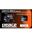 Peace batteria onyx ii 316 titanium alloy