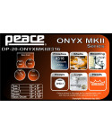 Peace batteria onyx ii 316 titanium alloy
