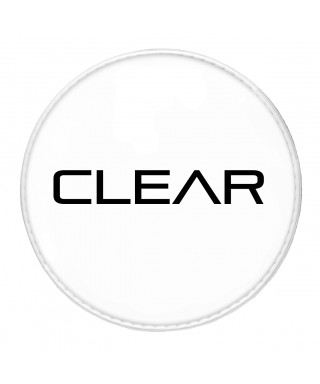 Peace leather for snare drum / tympanum DHE-101-14 transparent 