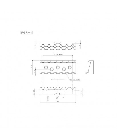 TREMOLO GOTOH GE1996TB FGR1 CK NERO