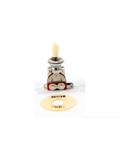 TOGGLE SWITCH SW-20-C CON CAPPUCCIO CREMA