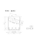 PONTE GOTOH TITANIUM CHIT TELE TI-TC1-GG