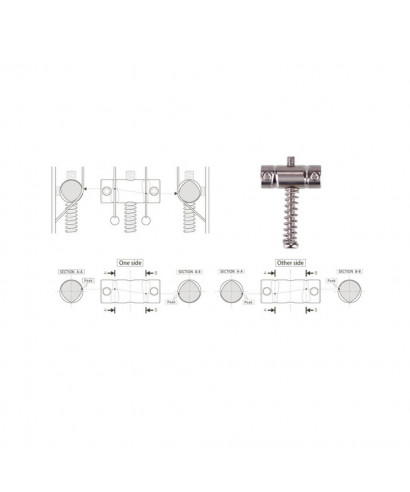 Bridge GOTOH Titanium Chit Tele Ti-Tc1-Days