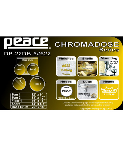 Peace battery DP-22db-5 622 Iceberg