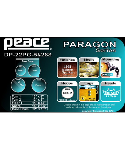 Peace batteria dp-22pg-5 268 iceburn sparkle