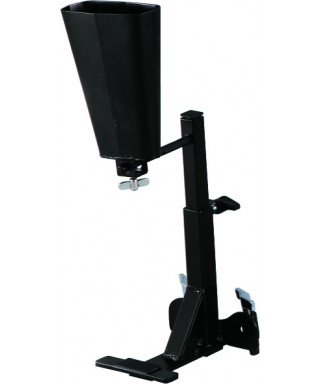 Peace Cowbell with support for BDP pedal-c 