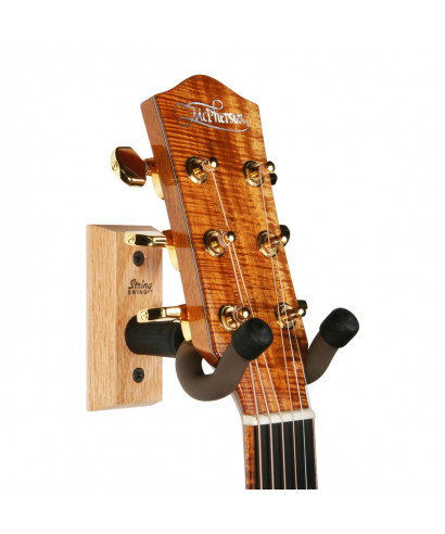 Wall support STRINGSWING In oak for EL / AC Guitar CC01K / OAK