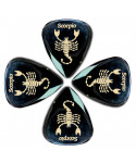 Package 4 plettri TIMBERTONES Zodiac scorpion
