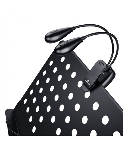 Lampada soundsation per leggio a clip msl-4 (2x4 led)