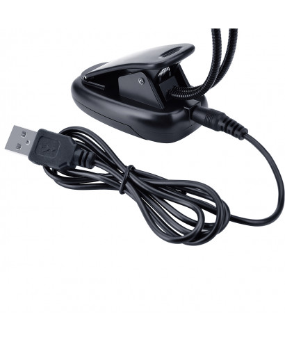 Lampada soundsation per leggio a clip msl-4 (2x4 led)