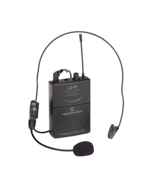 Headset Kit + Pocket Transmitter SOUNDSATION PocketLive U16P-Kit