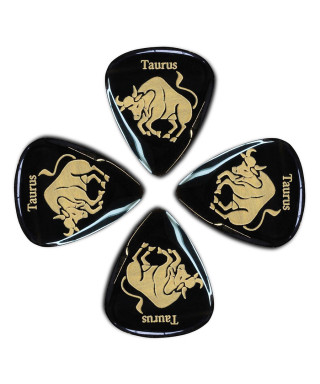 Package 4 plettri TIMBERTONES Zodiac Toro