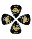 Package 4 plettri TIMBERTONES Zodiac Toro