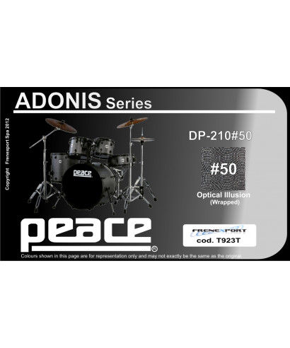 Peace ADONIS DP battery-210 50 Optical Illusion 