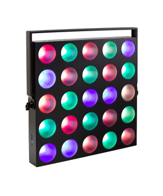 Set 4 Matrix Blinder Soundsation MTR-25-10w-RGBW with Flight Case