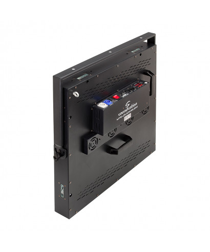 Set 4 matrix blinder soundsation mtr-25-10w-rgbw con flight case