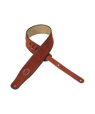 Shoulder belt LEVY'S Mss3-RST Brown Brown Scam for Guitar