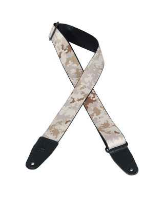 Shoulder belt LEVY'S Mps2-122 Mimetics Beige Poly for guitar