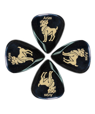 CONFEZIONE 4 PLETTRI TIMBERTONES ZODIAC ARIETE