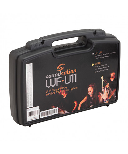 UHF radio microphone SOUNDSATION Wf-U11PC BodyPack & Headset 864.15 MHz