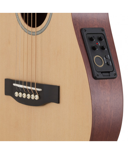 Acoustic Guitar Mancina Soundsation Company-dnce-lh-CUTAWAY WITH PREAMP