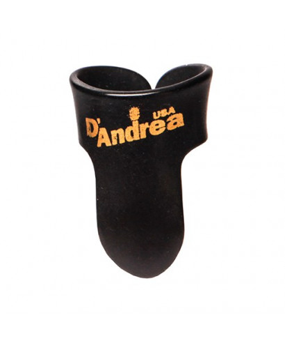 CONFEZIONE 12 PLETTRI D'ANDREA FINGER R374 MD BLK