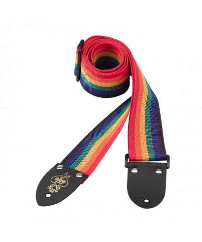 Shoulder belt D'ANDREA AP5 RB ACE RAINBOW 2 PolyWeb