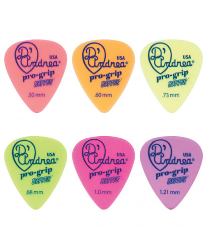 Package 12 plettri D'ANDREA Pro-TPGB351.60TM grip