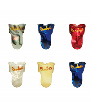 CONFEZIONE 72 PLETTRI D'ANDREA DLX FINGER 2012AF DXC